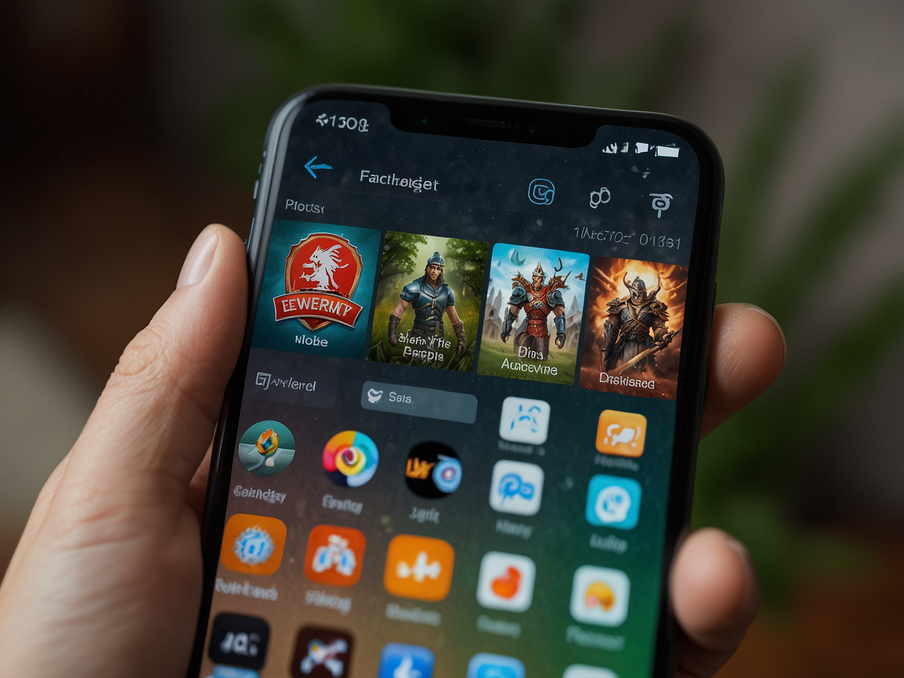 FantasyTeam Mobile App Ansicht